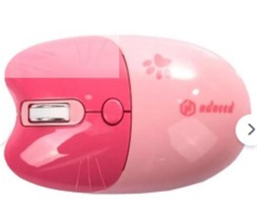 Ndneed Sevimli Kedi Kablosuz Pembe Bluetooth Mouse - - Ndneed - Fiyatı