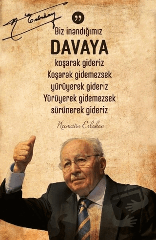 Necmeddin Erbakan Ajandası (Ciltli) - Cüheyman Taha Aydın - Dava Adamı