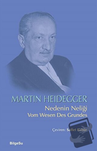 Nedenin Neliği - Martin Heidegger - BilgeSu Yayıncılık - Fiyatı - Yoru