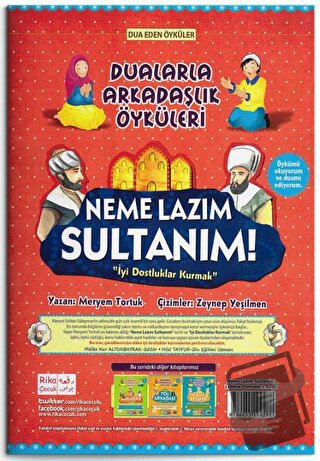 Neme Lazım Sultanım! - Meryem Tortuk - Rika Çocuk - Fiyatı - Yorumları