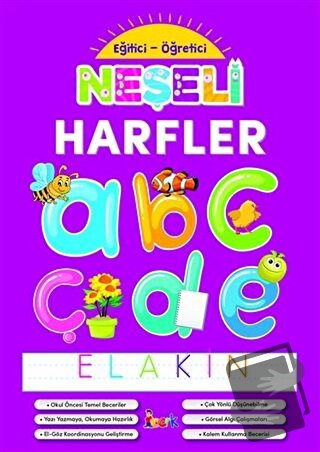 Neşeli Harfler - Eğitici-Öğretici - Kolektif - Bıcırık Yayınları - Fiy