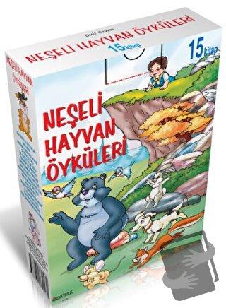 Neşeli Hayvan Öyküleri (15 Kitap Takım) - Ümit Özveri - Özyürek Yayınl