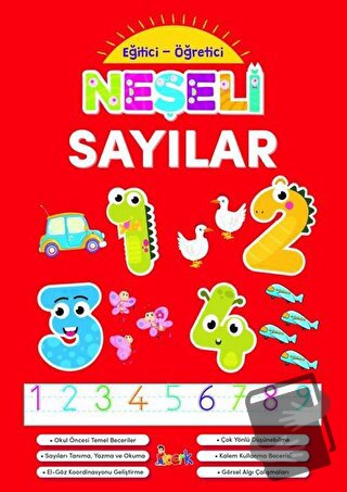 Neşeli Sayılar - Eğitici-Öğretici - Kolektif - Bıcırık Yayınları - Fiy