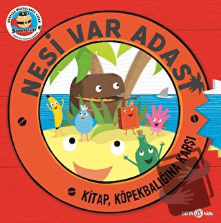 Nesi Var Adası - Kitap Köpekbalığına Karşı - Sue Hendra - Beta Kids - 