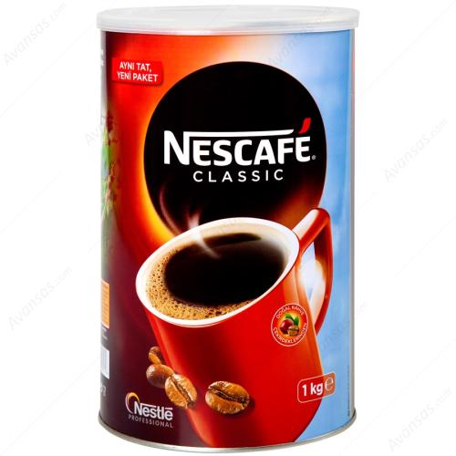 Nestle Nescafe Classıc Teneke 1Kg 12392489 12498219 - - Nestle - Fiyat