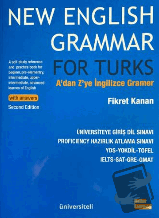 New English Grammar For Turks - Fikret Kanan - Üniversiteli Kitabevi -