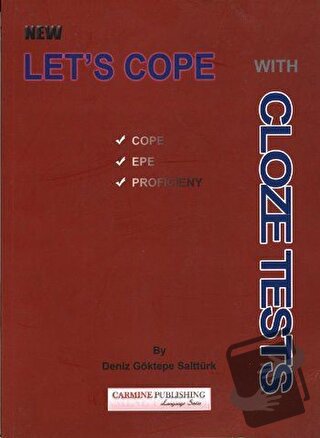 New Let's Cope Cloze Tests - Deniz Göktepe Salttürk - Carmine Publishi