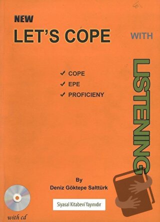 New Let's Cope Listening - Deniz Göktepe Salttürk - Carmine Publishing