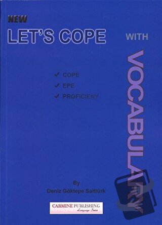 New Let's Cope With Vocabulary - Deniz Göktepe Salttürk - Carmine Publ