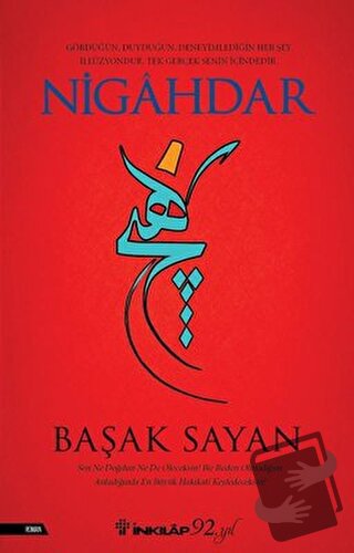 Nigahdar - Başak Sayan - İnkılap Kitabevi - Fiyatı - Yorumları - Satın