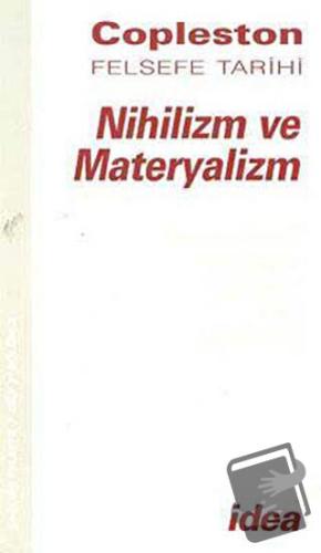 Nihilizm ve Materyalizm Copleston Felsefe Tarihi Çağdaş Felsefe Fichte