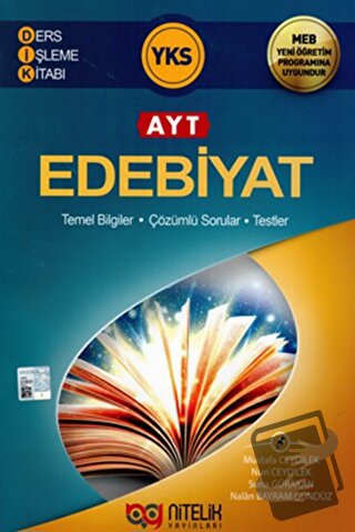 Nitelik YKS AYT Edebiyat Ders İşleme Kitabı - Mustafa Ceydilek - Nitel