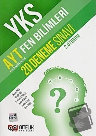 Nitelik YKS AYT Fen Bilimleri 20 Deneme Sınavı (2.Oturum) - Berin Pekm