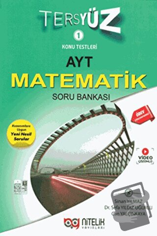 Nitelik YKS AYT Matematik Tersyüz Soru Kitabı - Can Yalçınkaya - Nitel