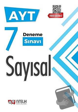 Nitelik YKS AYT Sayısal 7 Deneme Sınavı Video Çözümlü - Kolektif - Nit