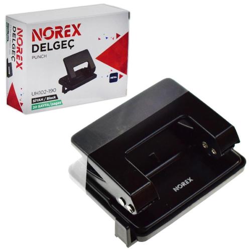 Norex Perfaratör ( Delgeç ) Metal 20 Syf Siyah Uh102-190 - - Norex - F