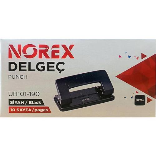 Norex Perfaratör ( Delgeç ) Metal 10 Syf Siyah Uh101-190 - - Norex - F