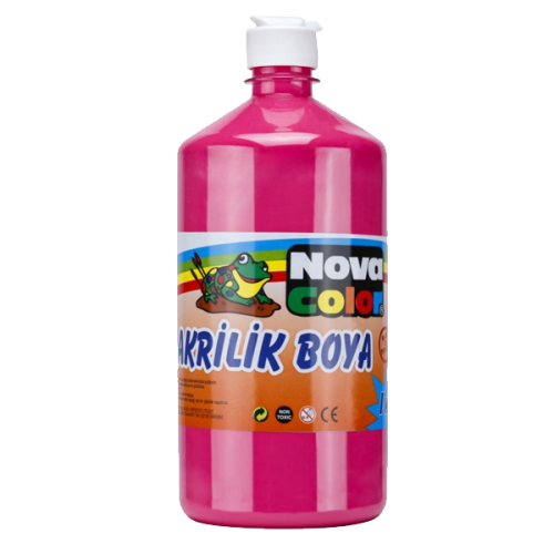 Nova Color Akrilik Boya 1 Kg Pembe Nc-230 - - Nova Color - Fiyatı - Yo