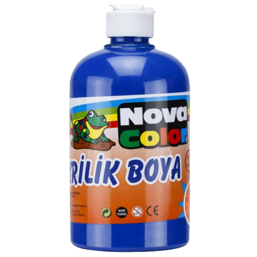 Nova Color Akrilik Boya 500 Gr Mavi Nc-383 - - Nova Color - Fiyatı - Y