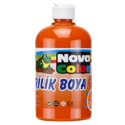 Nova Color Akrilik Boya 500 Gr Turuncu Nc-388 - - Nova Color - Fiyatı 