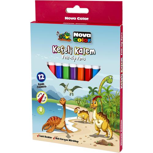 Nova Color Keçeli Kalem 12 Li Nc-871 - - Nova Color - Fiyatı - Yorumla