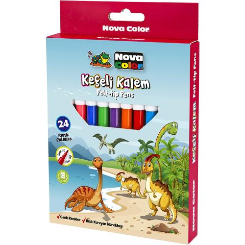 Nova Color Keçeli Kalem 24 Lü Nc-872 - - Nova Color - Fiyatı - Yorumla