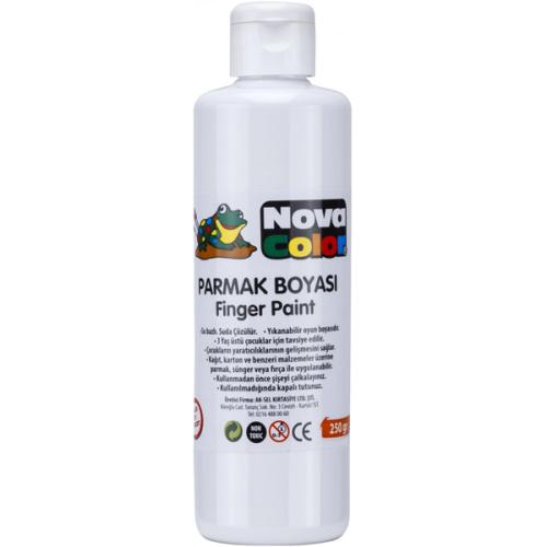 Nova Color Parmak Boyası Beyaz 250 Gr Nc-446 - - Nova Color - Fiyatı -