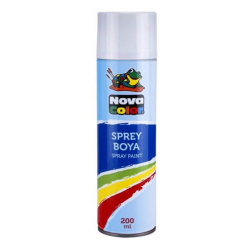 Nova Color Sprey Boya 200 Ml Beyaz Nc-804 - - Nova Color - Fiyatı - Yo