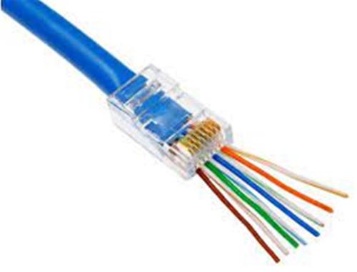 Nova Rj45 Cat6 Açık Uçlu 100Lü Paket Konnektör Delikli - - Nova - Fiya