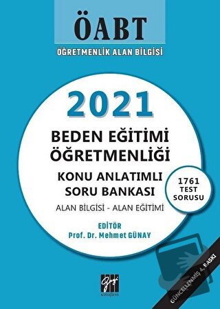 ÖABT 2021 Beden Eğitimi Öğretmenliği Konu Anlatımlı Soru Bankası - Meh