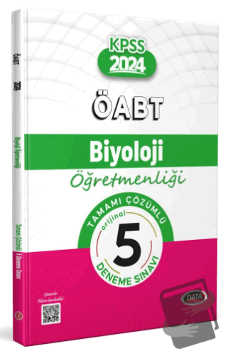 ÖABT 2024 Biyoloji Öğretmenliği Tamamı Çözümlü 5 Deneme Sınavı - Kolek