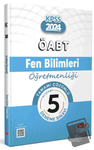 ÖABT 2024 Fen Bilimleri Öğretmenliği Tamamı Çözümlü 5 Deneme Sınavı - 