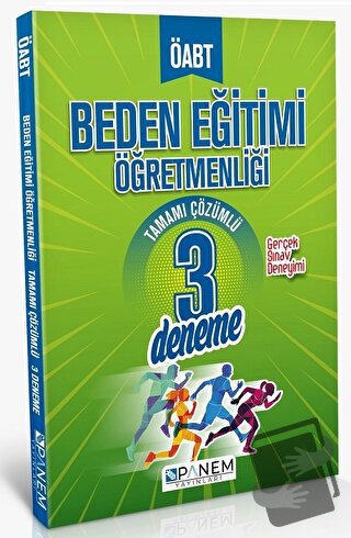 ÖABT Beden Eğitimi Öğretmenliği Tamamı Çözümlü 3 Deneme - Kolektif - P