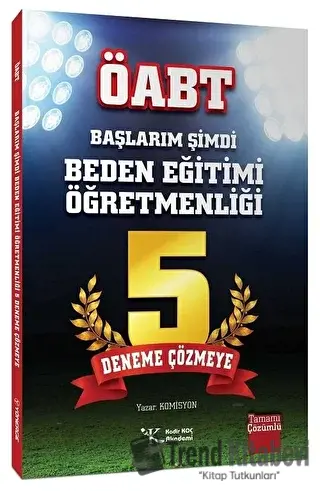 ÖABT BESYO Başlarım Şimdi Beden Eğitimi 5 Deneme Çözmeye Kadir Koç Aka