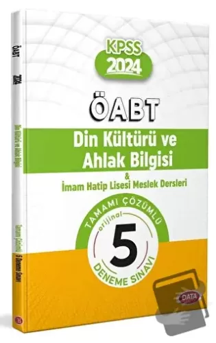 ÖABT Din Kültürü ve Ahlak Bilgisi ve İHL Meslek Dersleri Öğretmenliği 