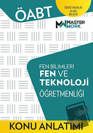 ÖABT - Fen Bilimleri - Fen Ve Teknoloji Öğretmenliği - Konu Anlatımı -