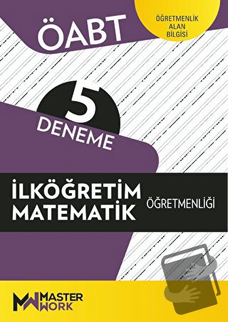 ÖABT İlköğretim Matematik Öğretmenliği 5 Deneme - Kolektif - MasterWor