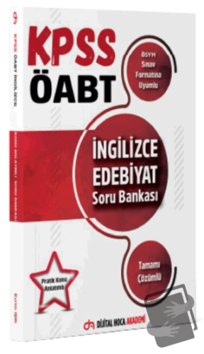 ÖABT İngilizce Öğretmenliği Edebiyat Pratik Konu Anlatımlı Tamamı Çözü