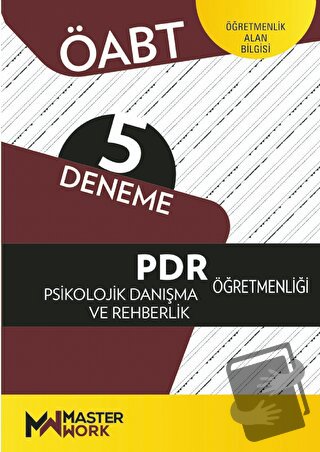 ÖABT - PDR - Psikolojik Danışma Ve Rehberlik Öğretmenliği 5 Deneme - K