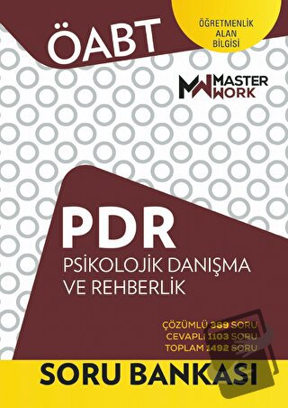 ÖABT - PDR - Psikolojik Danışma Ve Rehberlik Soru Bankası - Kolektif -