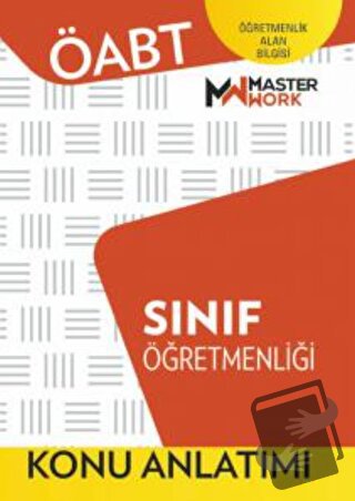 ÖABT - Sınıf Öğretmenliği - Konu Anlatımı - Kolektif - MasterWork - Fi