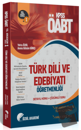 ÖABT Türk Dili ve Edebiyatı 1. Kitap Halk Edebiyatı Konu Anlatımlı Sor