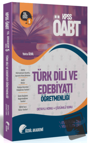 ÖABT Türk Dili ve Edebiyatı 5. Kitap Eski Yeni Türk Dili Konu Anlatıml