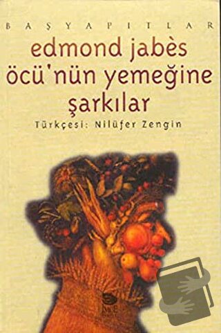 Öcü'nün Yemeğine Şarkılar - Edmond Jabes - İmge Kitabevi Yayınları - F