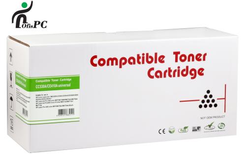 Ofispc Hp Cc530A-Ce410A-Cf380A 4K Siyah Üniversal Muadil Toner - - Ofi