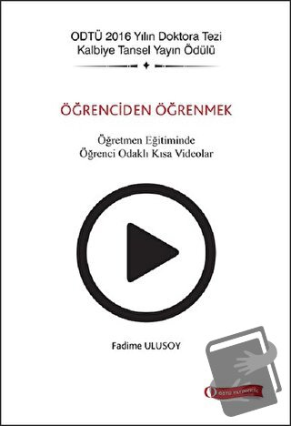 Öğrenciden Öğrenmek - Fadime Ulusoy - ODTÜ Geliştirme Vakfı Yayıncılık