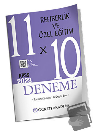 11X10 Rehberlik Ve Özel Eğitim Deneme - Kolektif - Öğreti Akademi - Fi