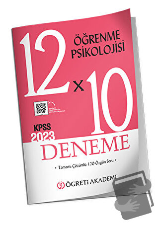 12X10 Öğrenme Psikolojisi Deneme - Kolektif - Öğreti Akademi - Fiyatı 