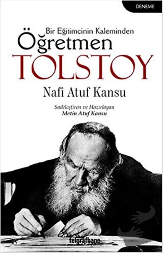 Öğretmen Tolstoy - Nafi Atuf Kansu - Telgrafhane Yayınları - Fiyatı - 