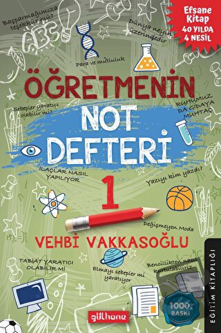 Öğretmenin Not Defteri 1 - Vehbi Vakkasoğlu - Gülhane Yayınları - Fiya